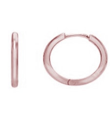 עגיל 14 מ"מ LOZ043-22-רוז גולד-רוז גולד