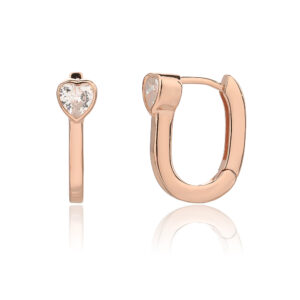 עגיל ZSI646-2-רוז גולד-רוז גולד